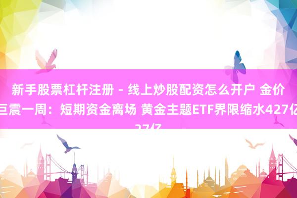 新手股票杠杆注册 - 线上炒股配资怎么开户 金价巨震一周：短期资金离场 黄金主题ETF界限缩水427亿