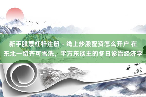 新手股票杠杆注册 - 线上炒股配资怎么开户 在东北一切齐可雪洗，平方东谈主的冬日诊治经济学