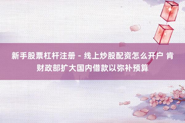 新手股票杠杆注册 - 线上炒股配资怎么开户 肯财政部扩大国内借款以弥补预算