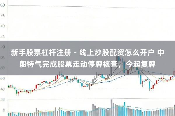 新手股票杠杆注册 - 线上炒股配资怎么开户 中船特气完成股票走动停牌核查，今起复牌